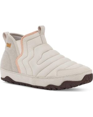 Teva Reember Terrain Quilted Mid Slipper - White