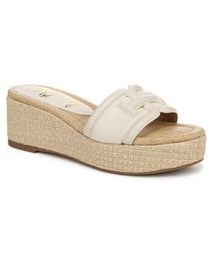 Sam Edelman Pauleena Platform Wedge Slide Sandal - Natural