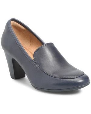 Söfft Lucinda Water Resistant Loafer Pump - Blue
