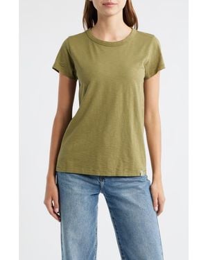 Rag & Bone The Slub Cotton T-Shirt - Green