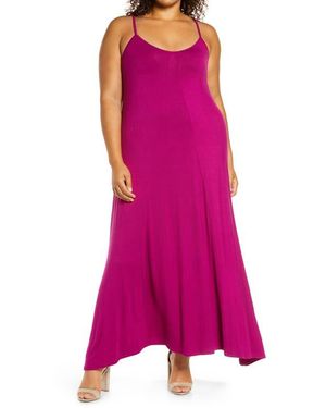 Loveappella A-Line Maxi Dress - Pink