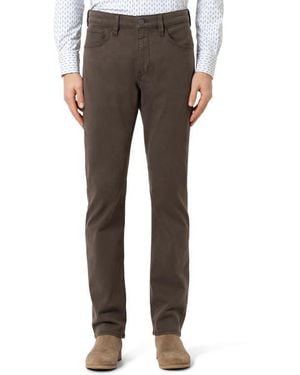 34 Heritage Courage Stretch Cotton Twill Straight Leg Pants - Gray