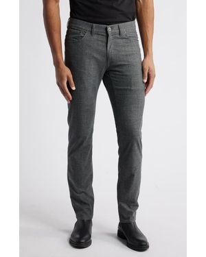 Brax Chuck Modern Fit Plaid Five-Pocket Pants - Black