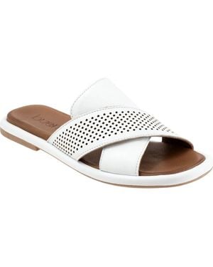 BUENO Eddison Slide Sandal - White