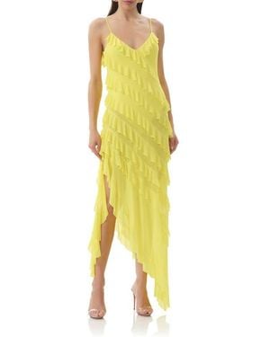 AFRM Vienna Dress - Yellow