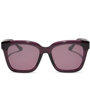 DIFF Meredith 54Mm Square Sunglasses - Purple
