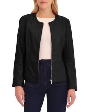 Bagatelle Faux Leather Jacket - Black