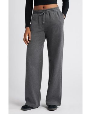 BP. Baggy Wide Leg Sweatpants - Gray