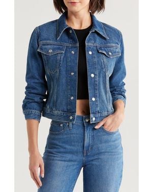 RE/DONE Baby Trucker Jacket - Blue