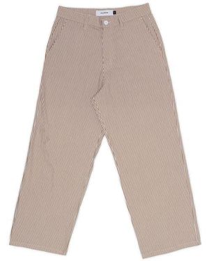STUDENTS Speer Stripe Track Pants - White