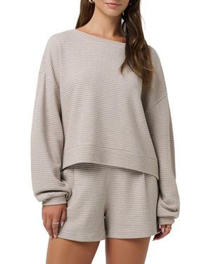 Travis Mathew Yacht Me Sweatshirt - Gray