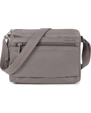 Hedgren Eye Rfid Water Repellent Shoulder Bag - Gray