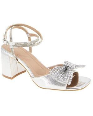 BCBGeneration Tawny Ankle Strap Sandal - White