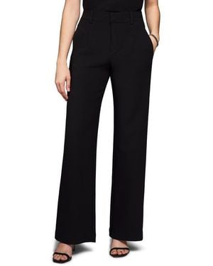 NIC+ZOE Wide Leg Scuba Knit Pants - Black