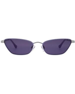 Florence By Mills 56Mm Cat Eye Sunglasses - Blue