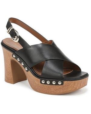 27 EDIT Naturalizer Kirsten Slingback Platform Sandal - Black