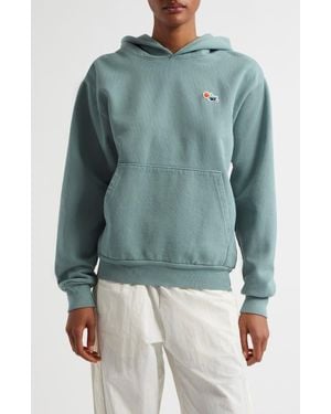Melody Ehsani Me. Rose Cotton Hoodie - Blue