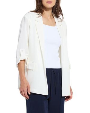 Lyssé Genevieve Relaxed Blazer - White