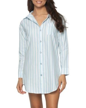 Felina Mirielle Sleep Shirt - Blue