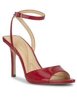 Jessica Simpson Davara Ankle Strap Pointed Toe Sandal - Red