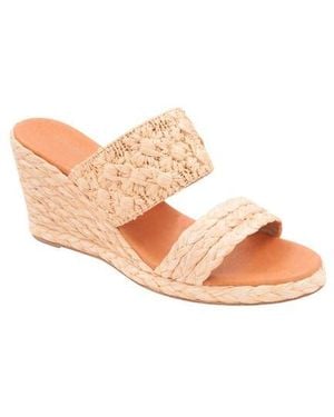 Andre Assous Nolita Wedge Slide Sandal - Pink