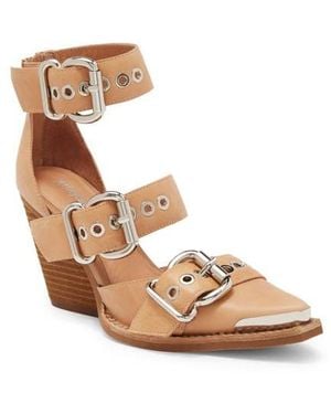 Jeffrey Campbell Emilia Buckle Cutout Boot - Pink
