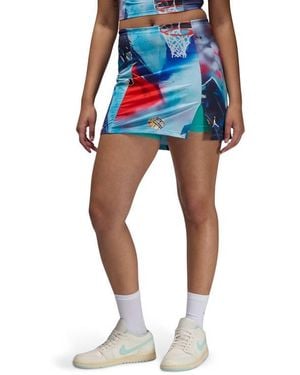 Nike Print Skort - Blue