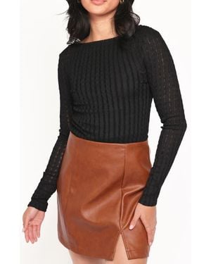 Petal & Pup Bellatrix Knit Shirt - Black
