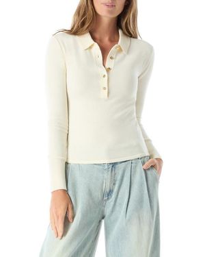 DO by Dee Ocleppo Sinead Polo Sweater - White