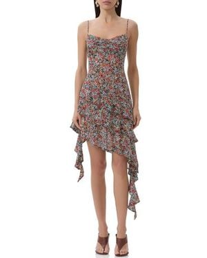 AFRM Ashmont Ruffle Tiered Dress - Multicolor