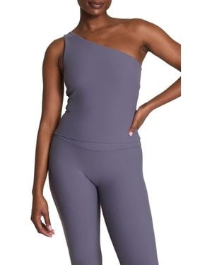 Spanx Bare Essentials One Shoulder Tank - Purple