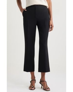 Nordstrom Ankle Straight Leg Pants - Black