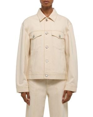 Helmut Lang Classic Denim Trucker Jacket - Natural