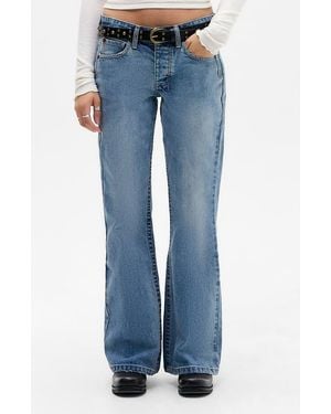 BDG Teo Relaxed Flare Bootcut Jeans - Blue