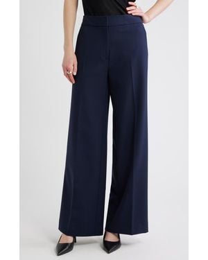 Nordstrom The Lennox Wide Leg Pants - Blue