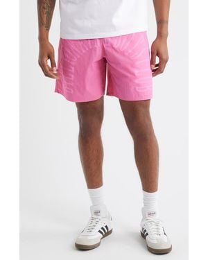 BBCICECREAM Bb Sunrise Drawstring Nylon Shorts - Pink
