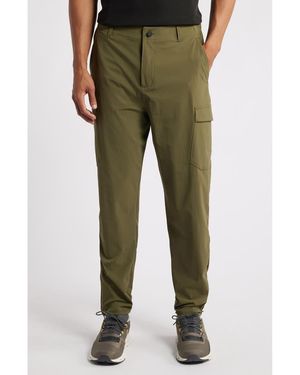 Zella Stretch Nylon Cargo Pants - Green