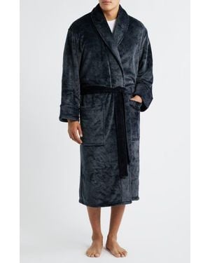 Daniel Buchler Diamond Jacquard Robe - Black