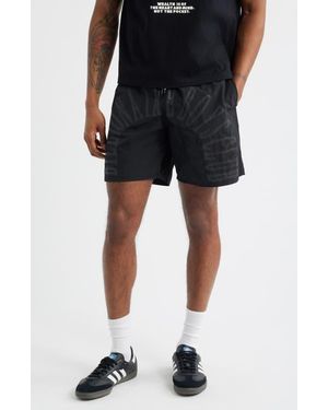 BBCICECREAM Bb Sunrise Drawstring Nylon Shorts - Black
