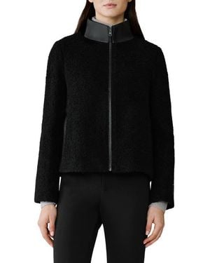 SOIA & KYO Kaitlyn Zip Jacket - Black