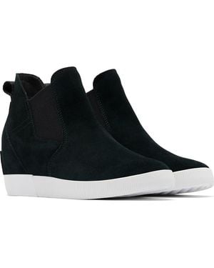 Sorel Out N About Slip-On Wedge Shoe Ii - Black
