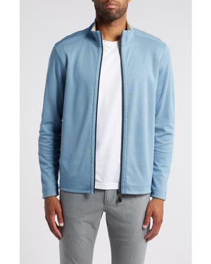 Johnston & Murphy Xc4 Reversible Performance Golf Jacket - Blue