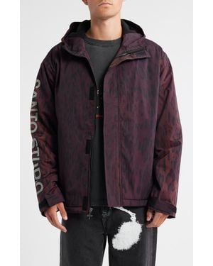 Saint Studio Preda Hooded Snowboard Jacket - Brown