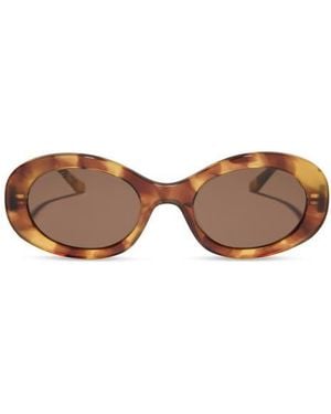 DIFF Lainey 52Mm Oval Sunglasses - Brown