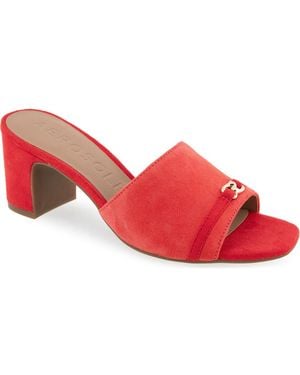 Aerosoles Gela Slide Sandal - Red