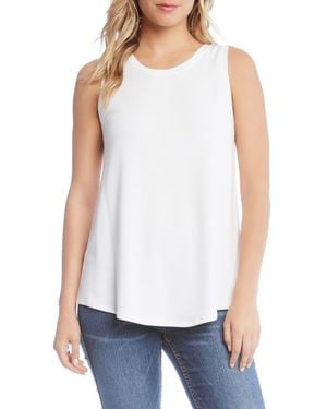 Karen Kane High/Low Tank - White