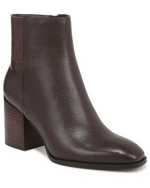 Vionic Vynn Plain Toe Bootie - Brown