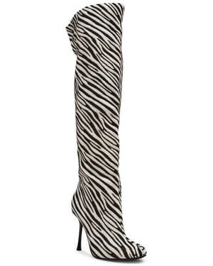 Steve Madden Alluring Over The Knee Boot - White
