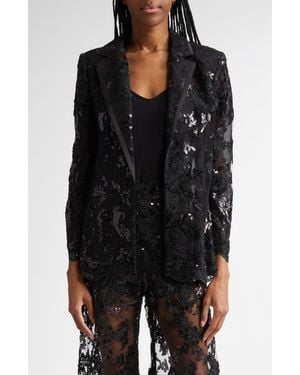 Alice + Olivia Judith Blazer - Black