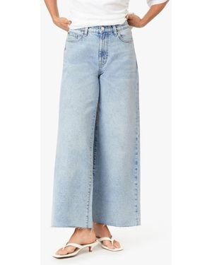 Habitual Denver Ankle Wide Leg Jeans - Blue